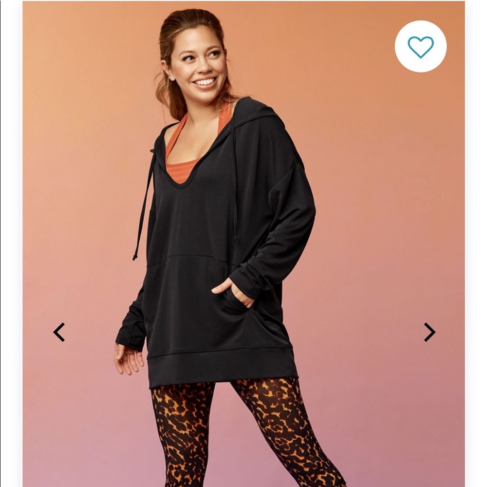 NWT never worn. Fabletics pull over hoodie